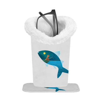 Portagafas magnético Sakerplus® con forro suave