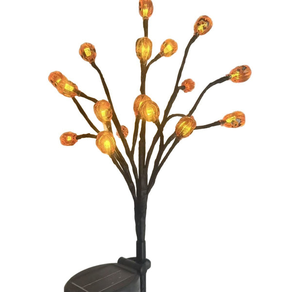 Sakerplus® Solar Pumpkin Stake Lights