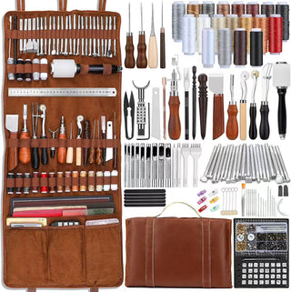 Sakerplus® Leather Working Tools Kit