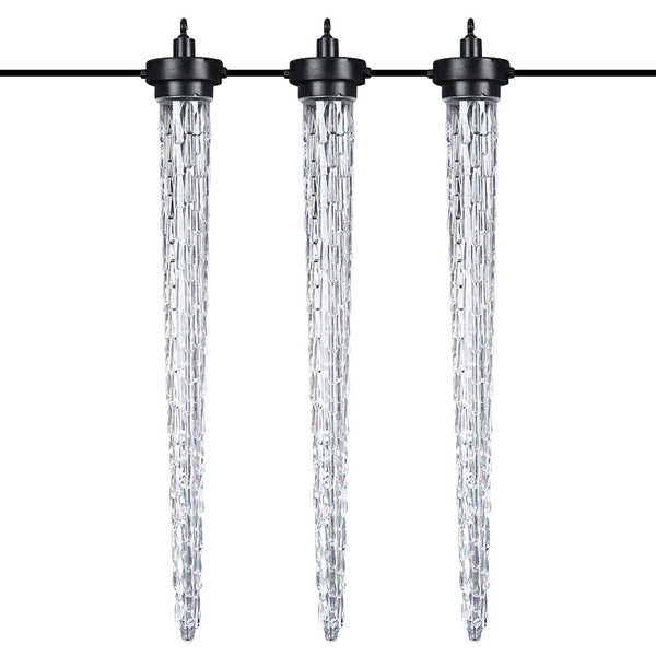 Sakerplus® Outdoor Multicolor Music Sync Icicle Lights