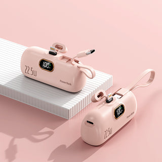 Banco de energía con cápsula y pantalla digital Sakerplus®