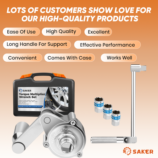 SAKER® Torque Multiplier Wrench Set