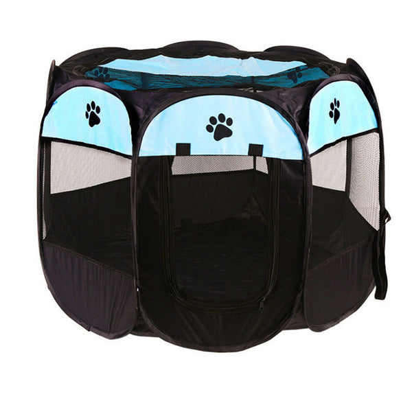 Sakerplus® Portable Foldable Octagonal Pet Playpen