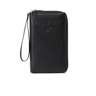 Sakerplus Multi-Functional RFID Passport Wallet
