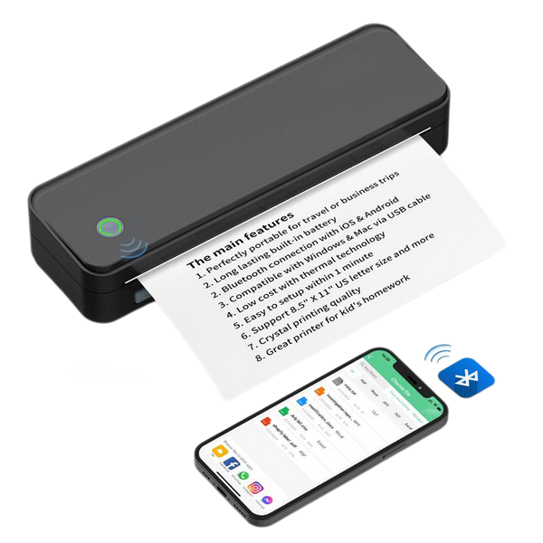 Impresora térmica inalámbrica Bluetooth Saker