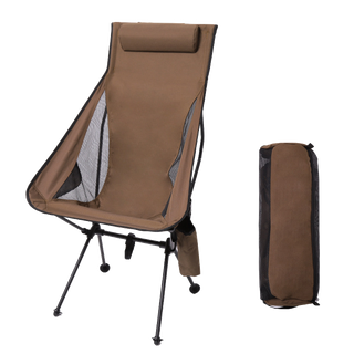 Sakerplus® Comfortable High Back Portable Camping Chair