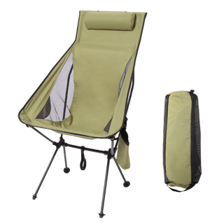 Sakerplus® Comfortable High Back Portable Camping Chair