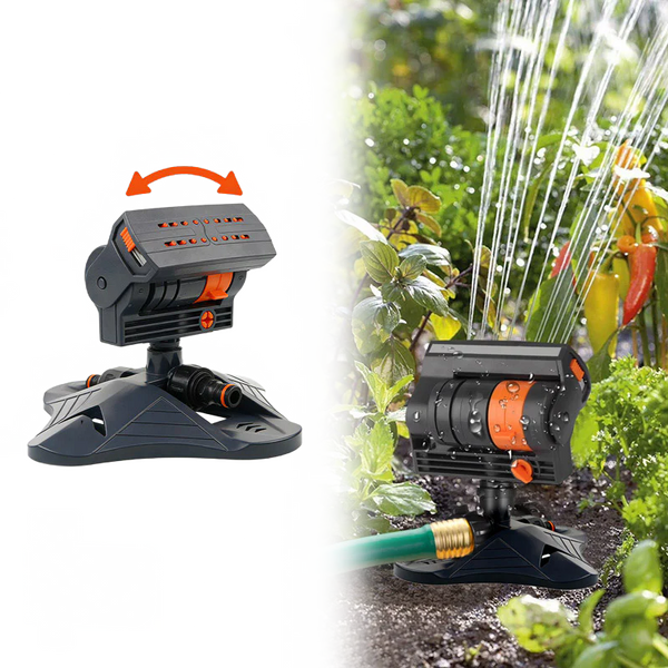 Sakerplus®  Adjustable Oscillating Sprinkler Wide Coverage