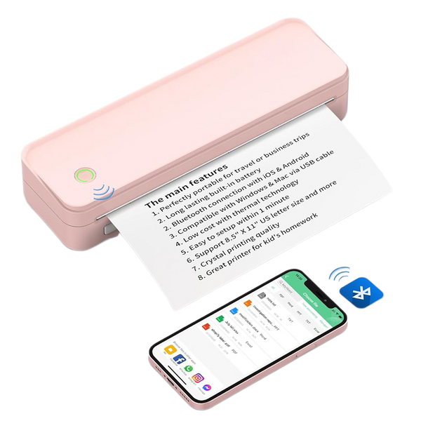 Impresora térmica inalámbrica Bluetooth Saker