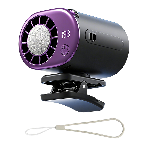 Sakerplus® 360° Rotating Semi-Cooling Clip Fan