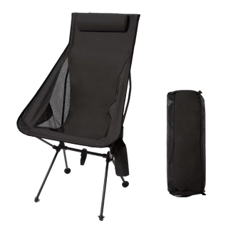 Sakerplus® Comfortable High Back Portable Camping Chair
