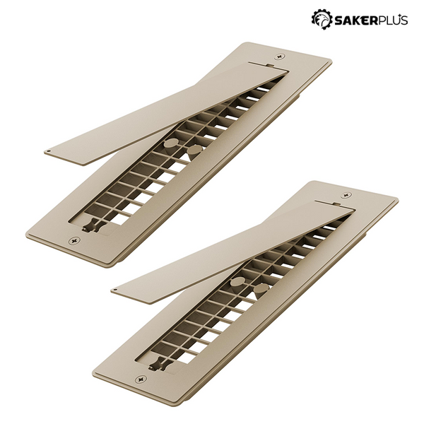 Sakerplus® Aluminum Floor Vent Covers With Magnet Cover
