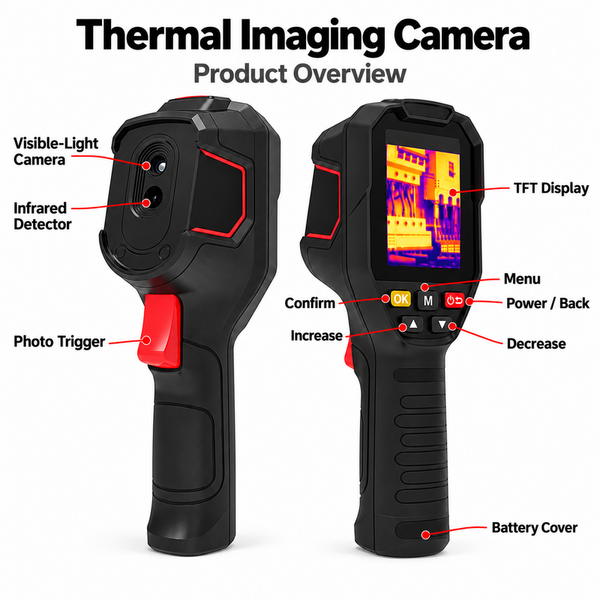 Sakerplus® High Precision Infrared Thermal Imaging Camera