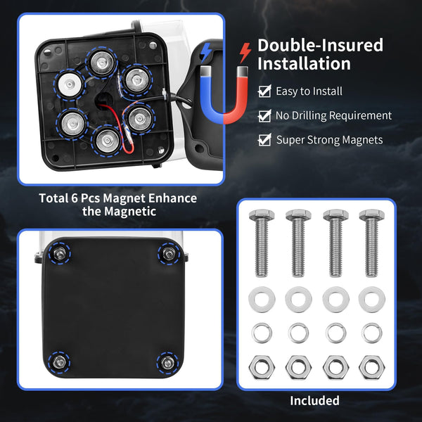 Foco LED Sakerplus con control remoto