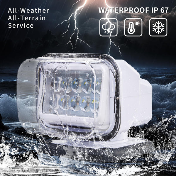 Foco LED Sakerplus con control remoto