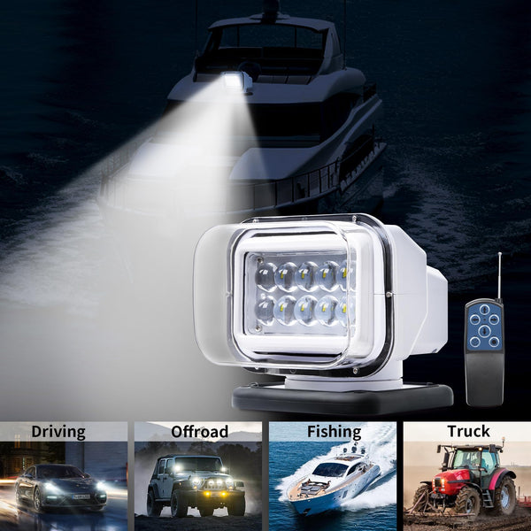 Foco LED Sakerplus con control remoto