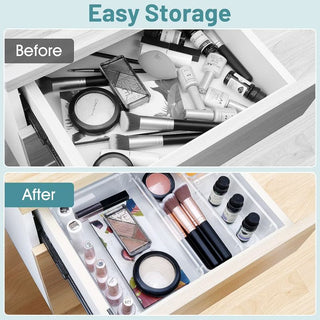 Sakerplus® Transparent Drawer Organizer Storage Set