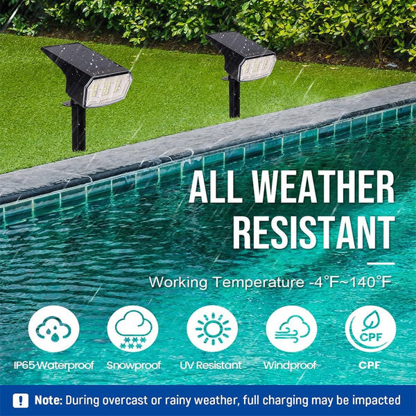 Sakerplus® Outdoor Solar Landscape Spotlights-Clearance Sale