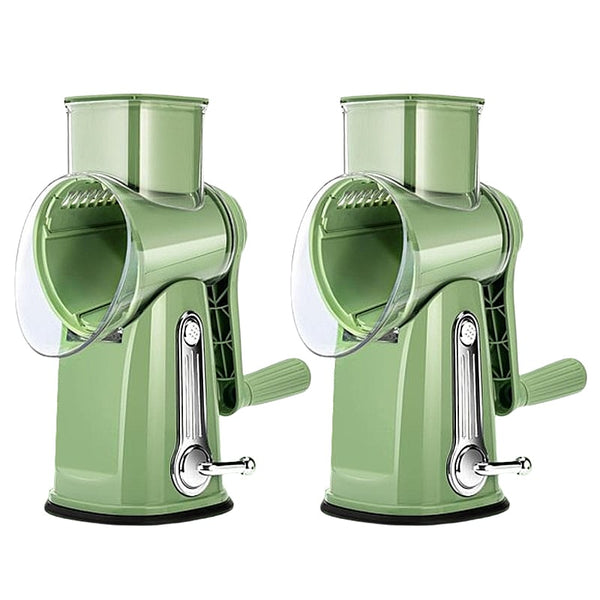 Rallador de queso rotatorio 5 en 1 Sakerplus
