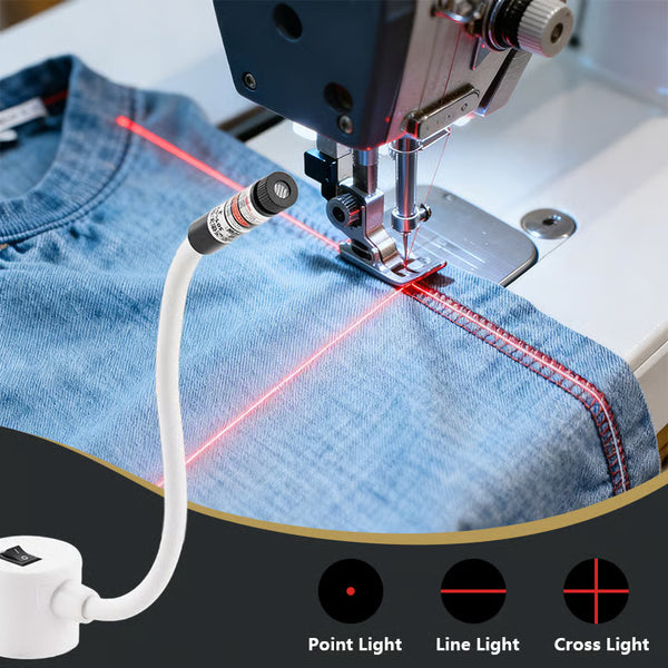 Lámpara de costura y acolchado con posicionamiento magnético Sakerplus®