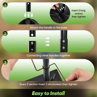 Sakerplus® Heavy Duty Ground Tamper Tool