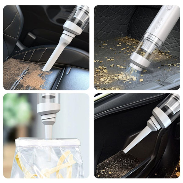 Sakerplus Compact Cordless Car Vacuum Cleaner