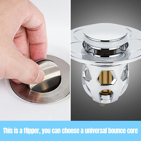 Tapón antifugas para lavabo universal Sakerplus
