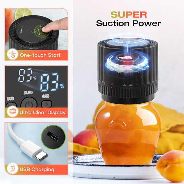 SakerPlus Electric Mason Jar Vacuum Sealer
