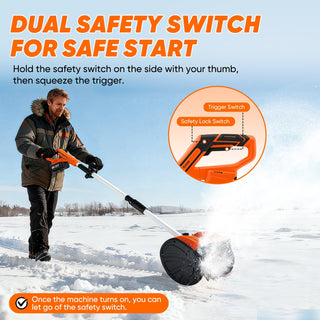 Sakerplus® 22V Cordless Electric Snow Shovel