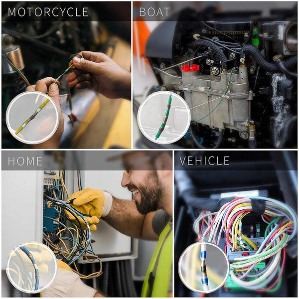 Conectores de cable de soldadura resistentes al agua (930 unidades)