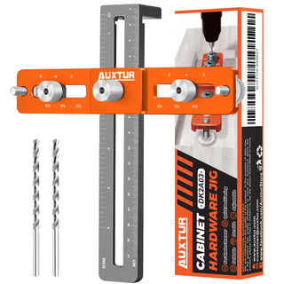 Sakerplus® Adjustable Woodworking Tool for Precise Cabinet and Furniture Assembly - SAKER® Cabinet Hardware Doweling Jig