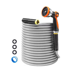 Sakerplus Stainless Steel Garden Water Hose
