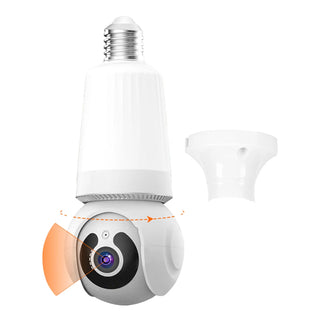 Sakerplus Outdoor Light Bulb Security Camera