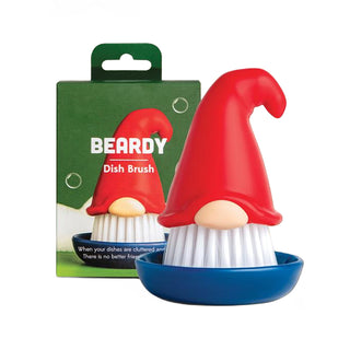 Sakerplus® Beardy Gnome Dish Scrub Brush Gift Idea