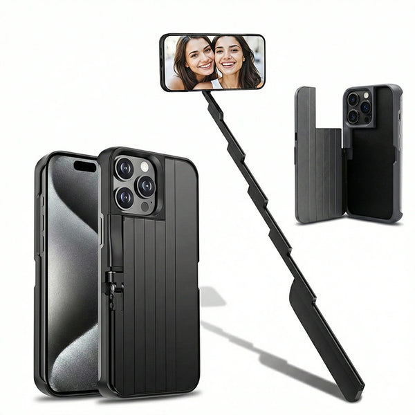 Sakerplus® iPhone Case Shockproof Selfie Stick Holder