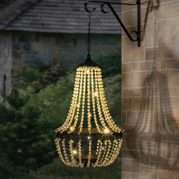Sakerplus® Hanging Solar Chandelier Outdoor Lantern