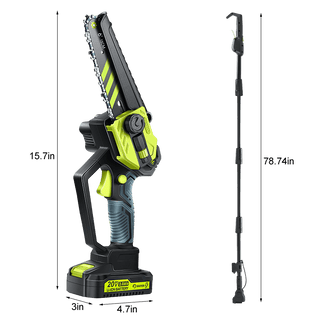Sakerplus® Cordless Pole Saw and Mini Chainsaw