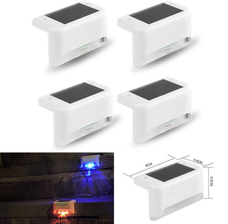 Luces solares para terraza SAKER® para exteriores, paquete de 4