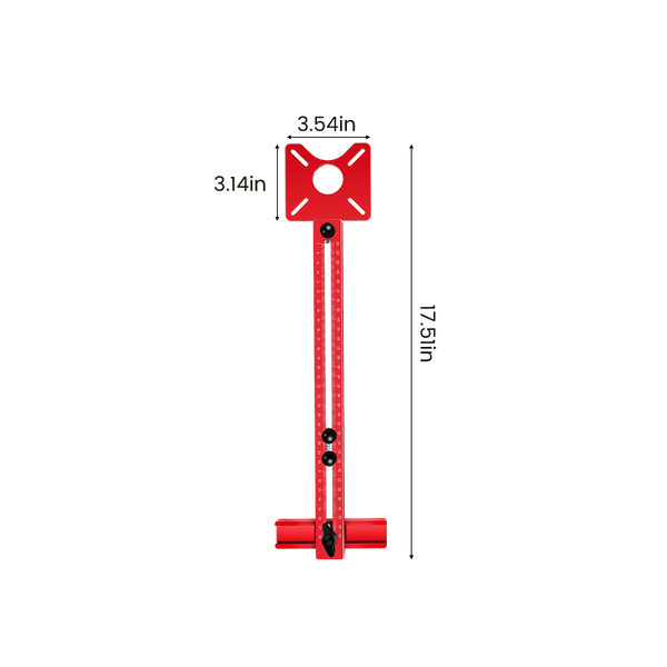 Robust Woodworking Bracket for Milling Tasks - SAKER® 4 in 1 Router Milling Groove Bracket