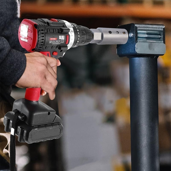 Sakerplus® Stainless Steel Trailer Jack Electric Drill Adapter