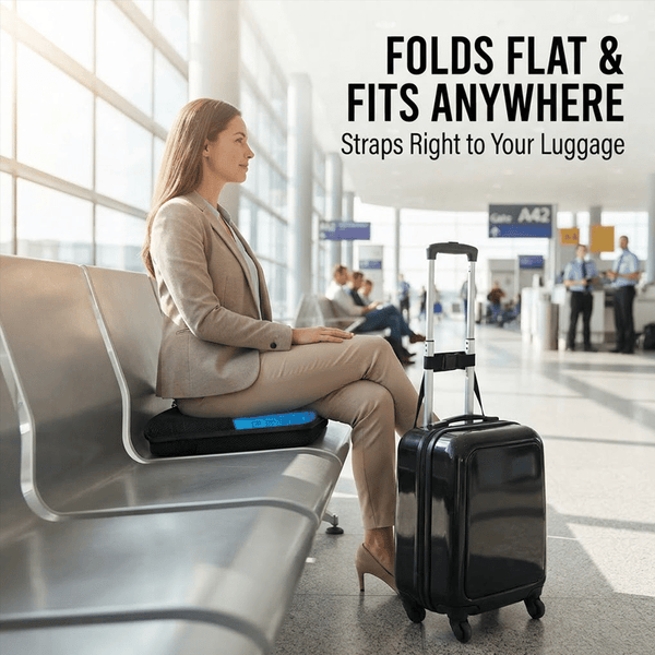 Sakerplus® Compact Foldable Airplane Seat Cushion