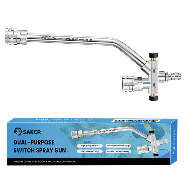 Accesorio de conector doble para cañón de espuma Saker®