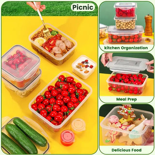 Sakerplus Essential Food Storage Container Set