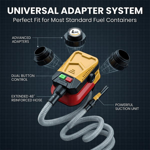 Sakerplus® Automatic Battery-Powered Fuel Transfer Pump