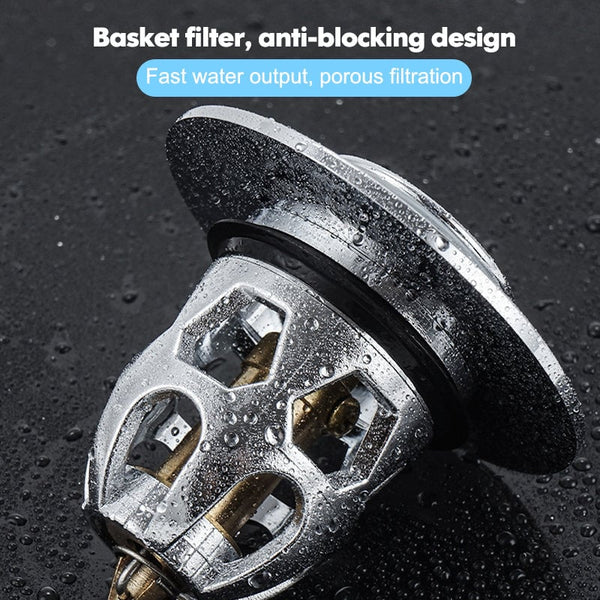 Tapón antifugas para lavabo universal Sakerplus