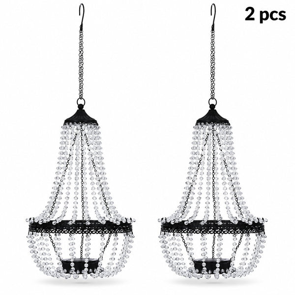Sakerplus® Hanging Solar Chandelier Outdoor Lantern