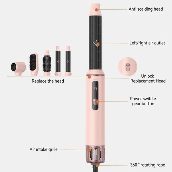 Sakerplus® 5-in-1 Automatic Air Curling Styler