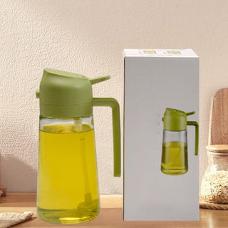 Sakerplus 2-in-1 Glass Oil Sprayer and Dispenser