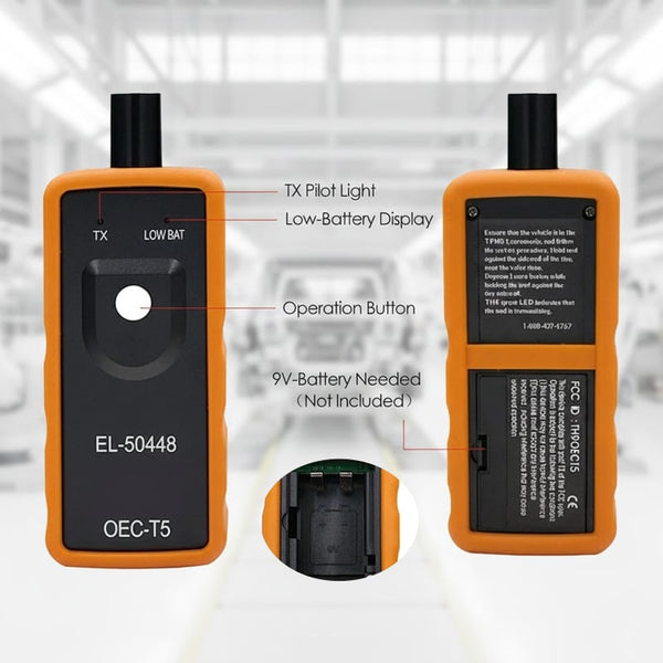 Sakerplus® Tire Pressure Monitoring System Reset Tool