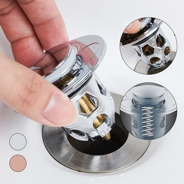Tapón antifugas para lavabo universal Sakerplus